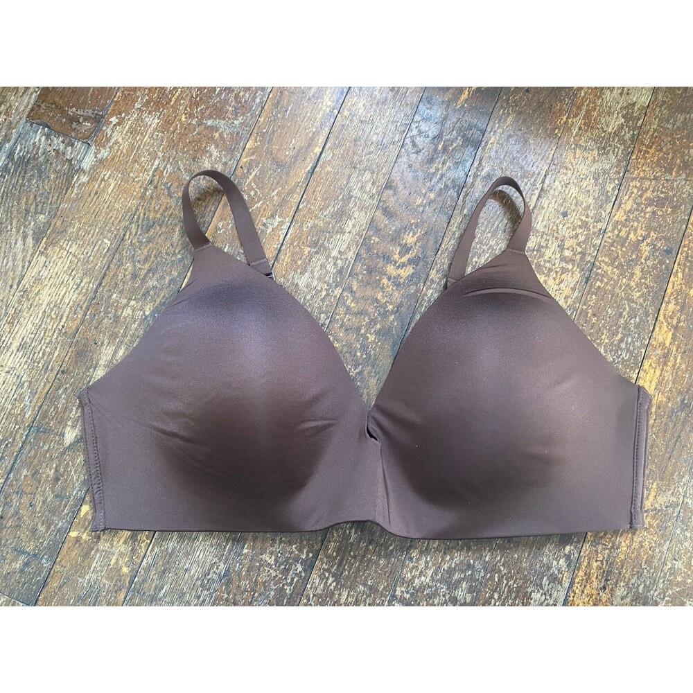 Skims Wireless Form TShirt Demi Bra Size 40D Cocoa Padded NWOT